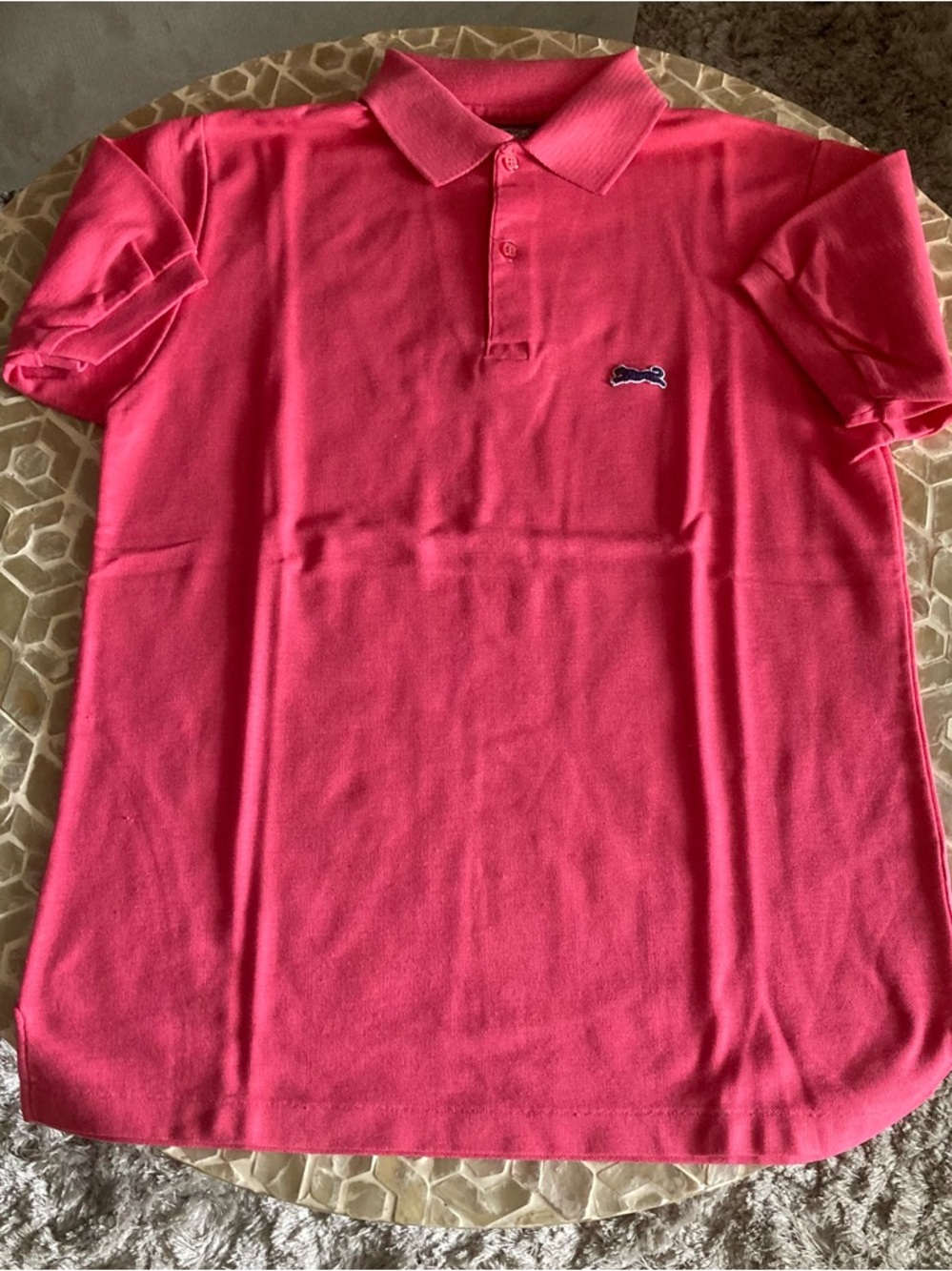BUNDLE of 6 vintage Le Tigre men’s polo shirts - Picture 2 of 10